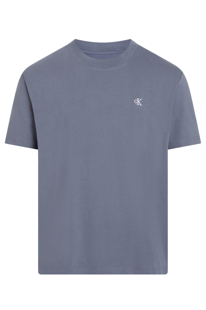 SERIF FONT GRAPHIC TEE J30J327473 GRISAILLE